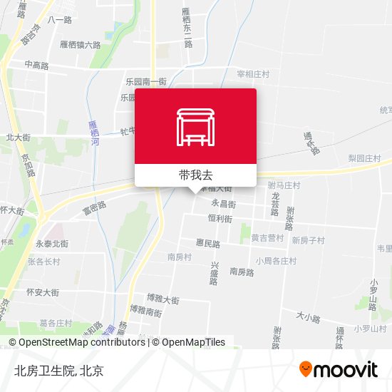 北房卫生院地图
