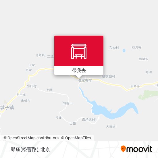 二郎庙(松曹路)地图