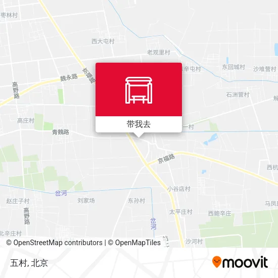 五村地图