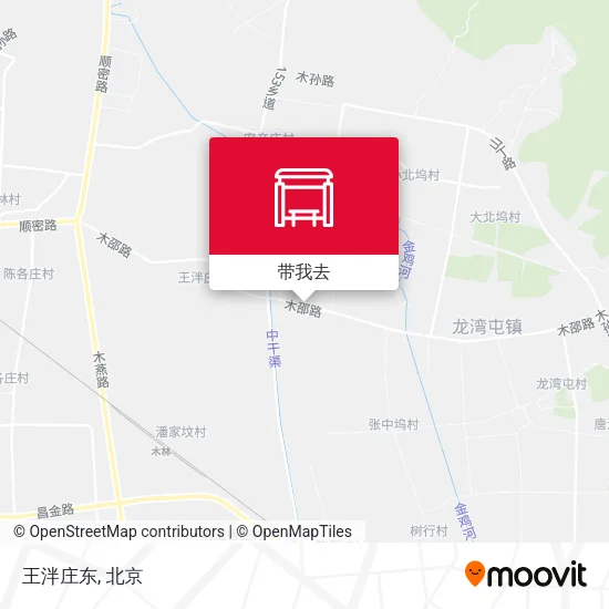 王泮庄东地图
