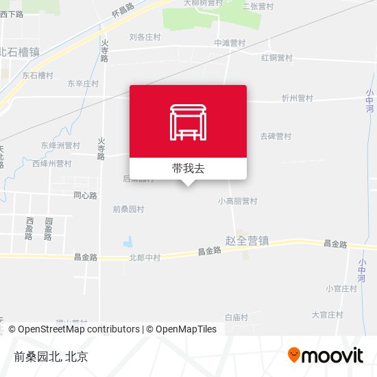 前桑园北地图