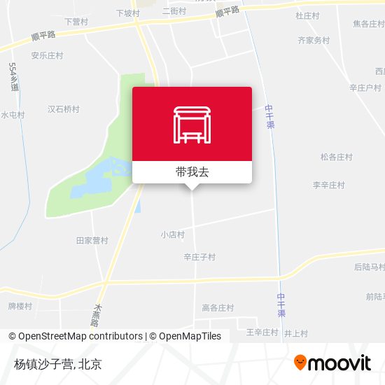 杨镇沙子营地图