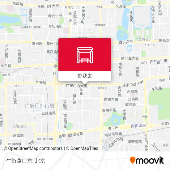 牛街路口东地图