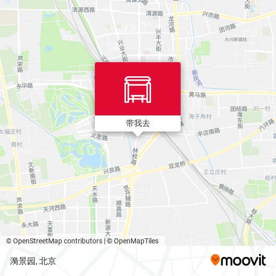 漪景园地图