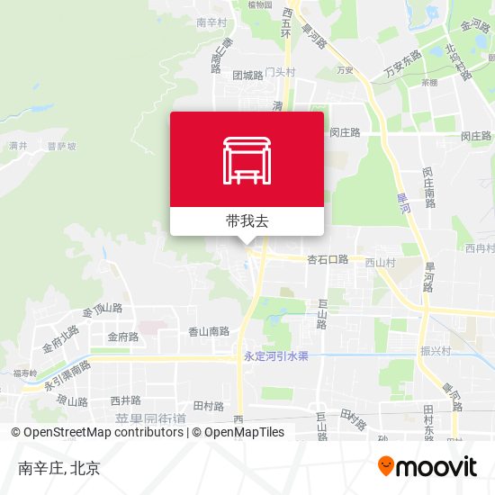 南辛庄地图