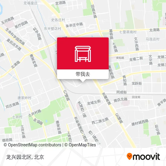 龙兴园北区地图