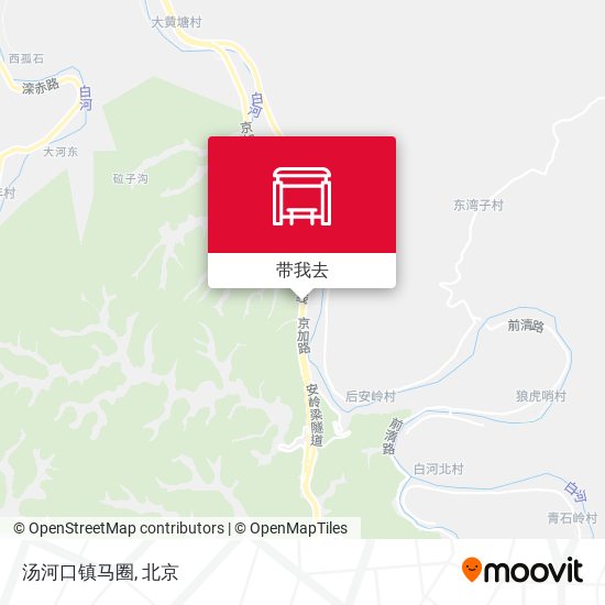 汤河口镇马圈地图