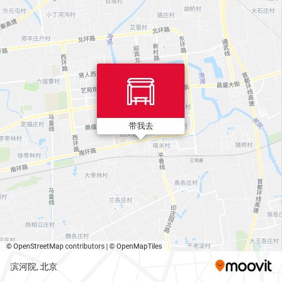 滨河院地图