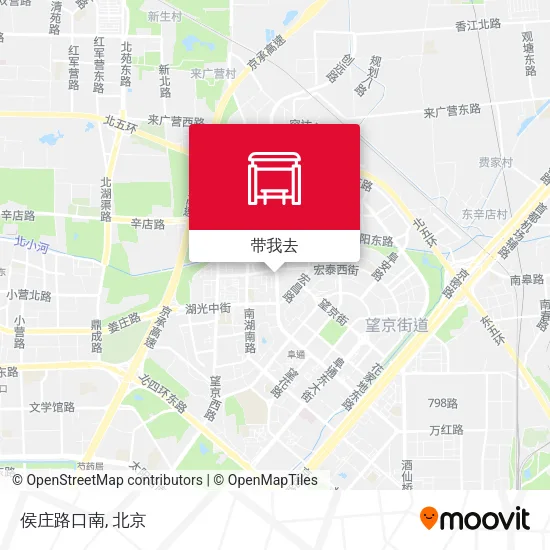 侯庄路口南地图