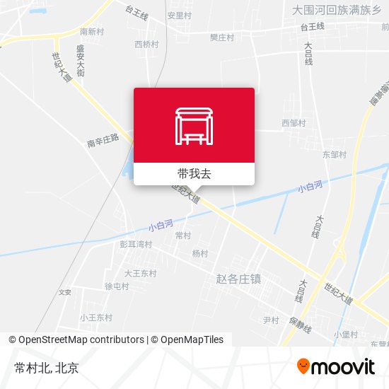常村北地图