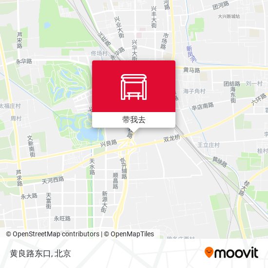 黄良路东口地图