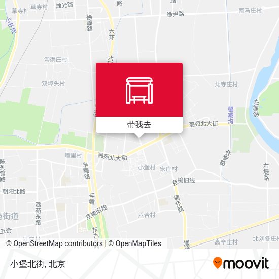 小堡北街地图