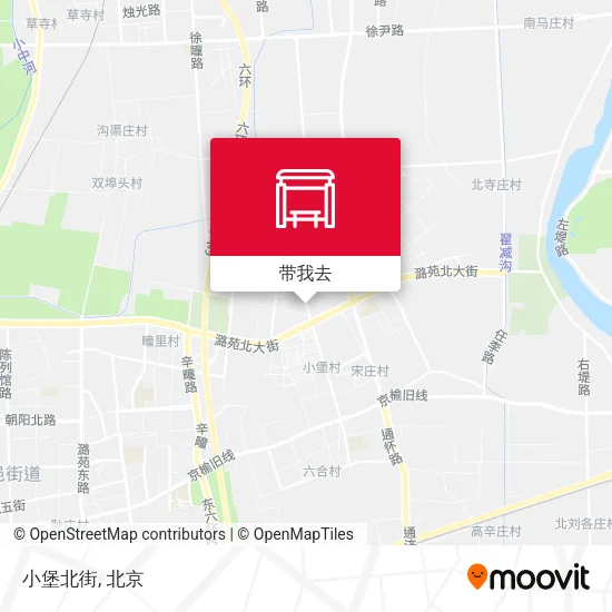 小堡北街地图