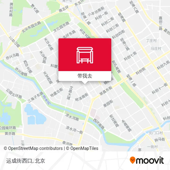 运成街西口地图