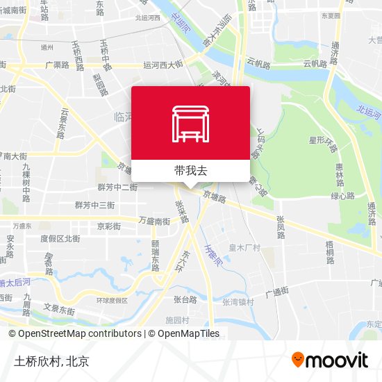 土桥欣村地图