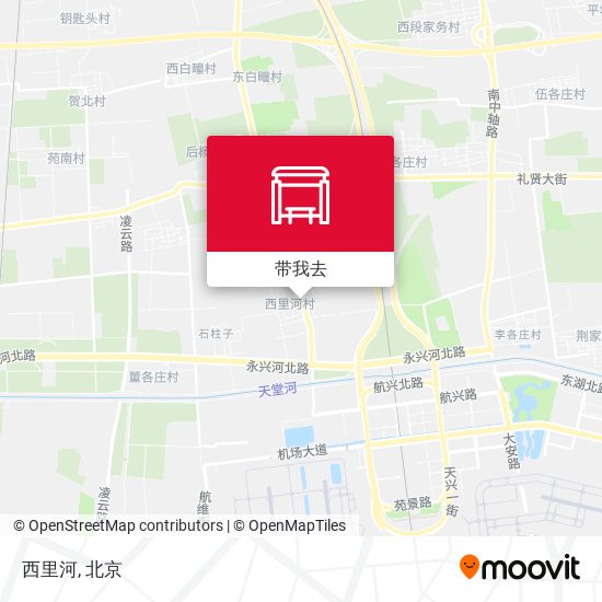 西里河地图