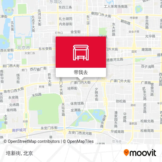 培新街地图