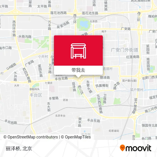 丽泽桥地图