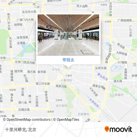 十里河桥北地图