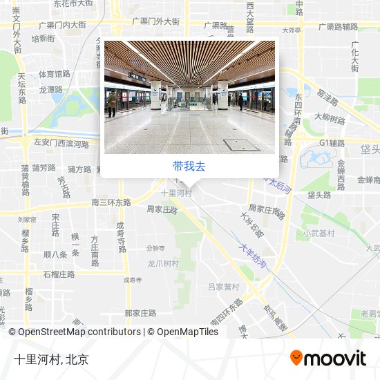 十里河村地图