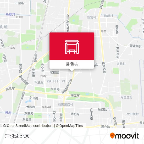 理想城地图
