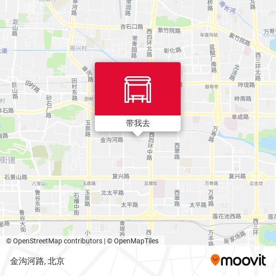 金沟河路地图