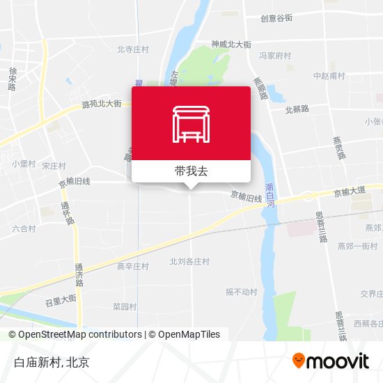 白庙新村地图