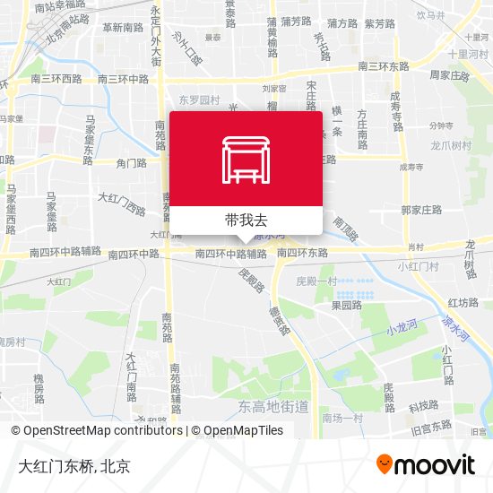 大红门东桥地图