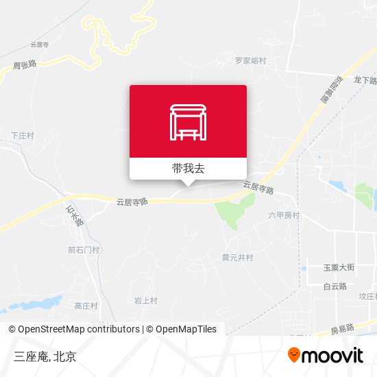三座庵地图