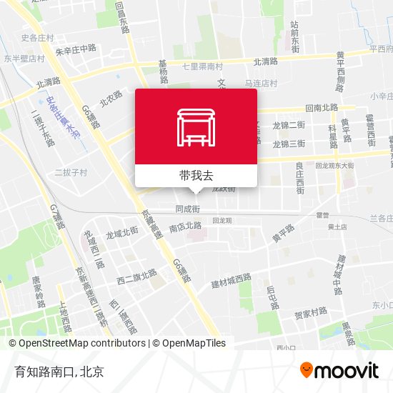 育知路南口地图