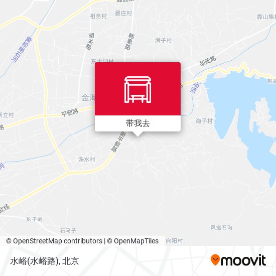 水峪(水峪路)地图