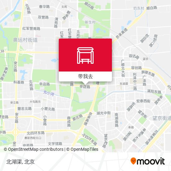北湖渠地图