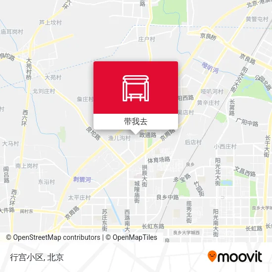 行宫小区地图