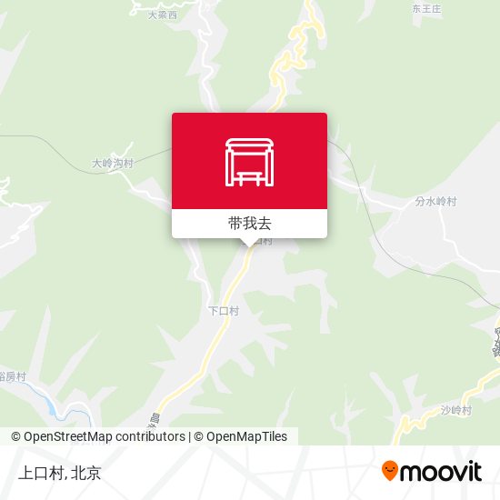 上口村地图