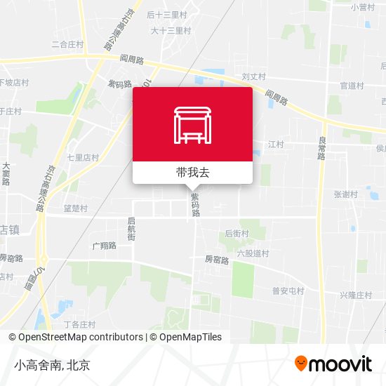 小高舍南地图