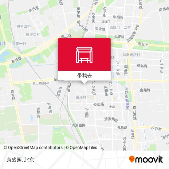 康盛园地图