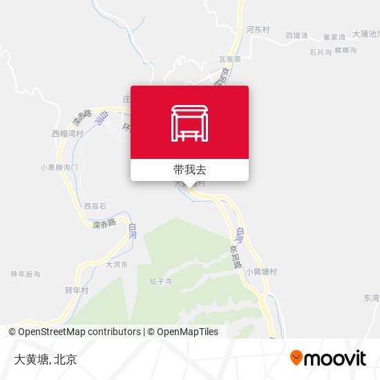大黄塘地图