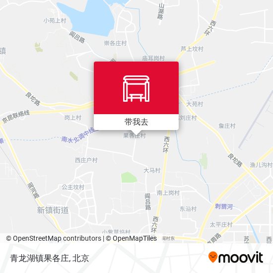 青龙湖镇果各庄地图