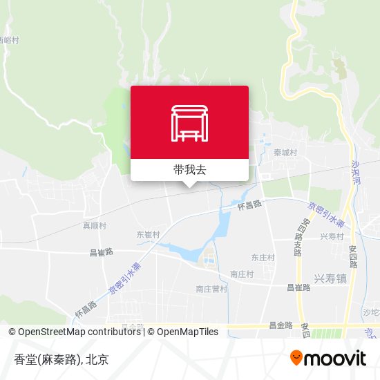 香堂(麻秦路)地图