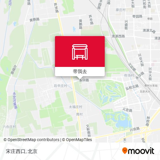 宋庄西口地图