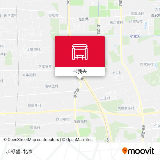 加禄垡地图