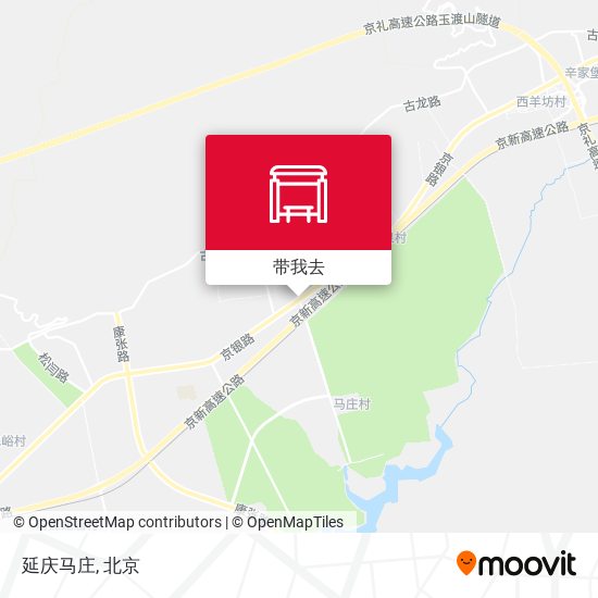 延庆马庄地图