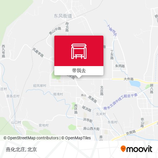燕化北庄地图