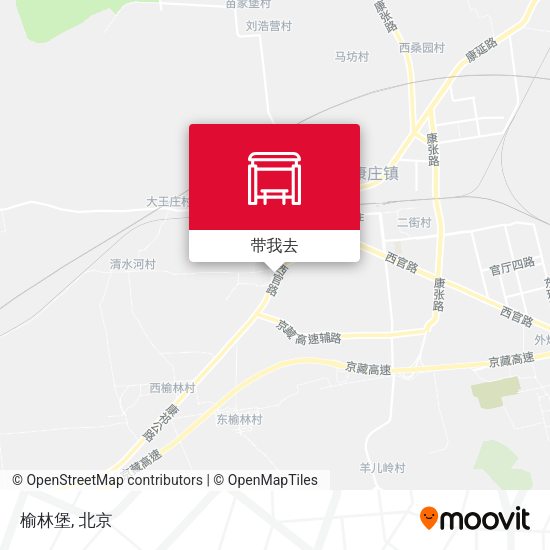 榆林堡地图