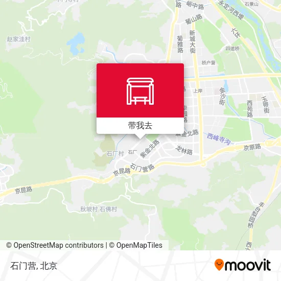 石门营地图