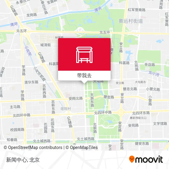 新闻中心地图
