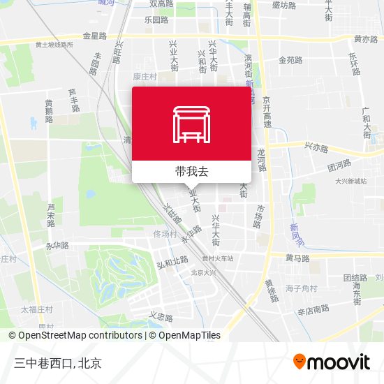 三中巷西口地图