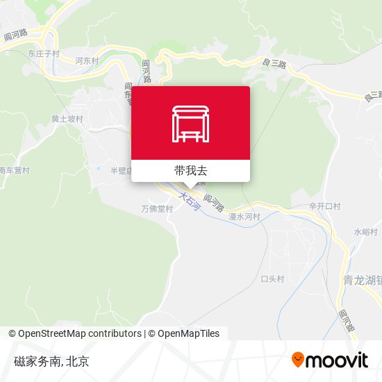 磁家务南地图