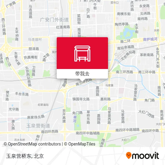 玉泉营桥东地图