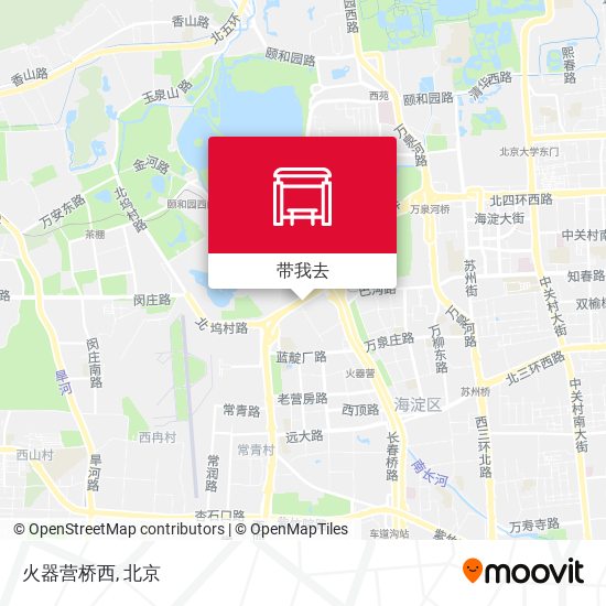 火器营桥西地图